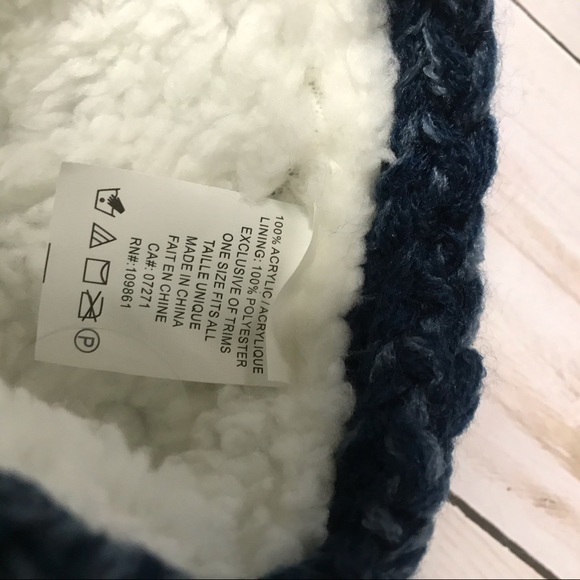 Headband navy blue NWT fleece - Picture 4 of 8